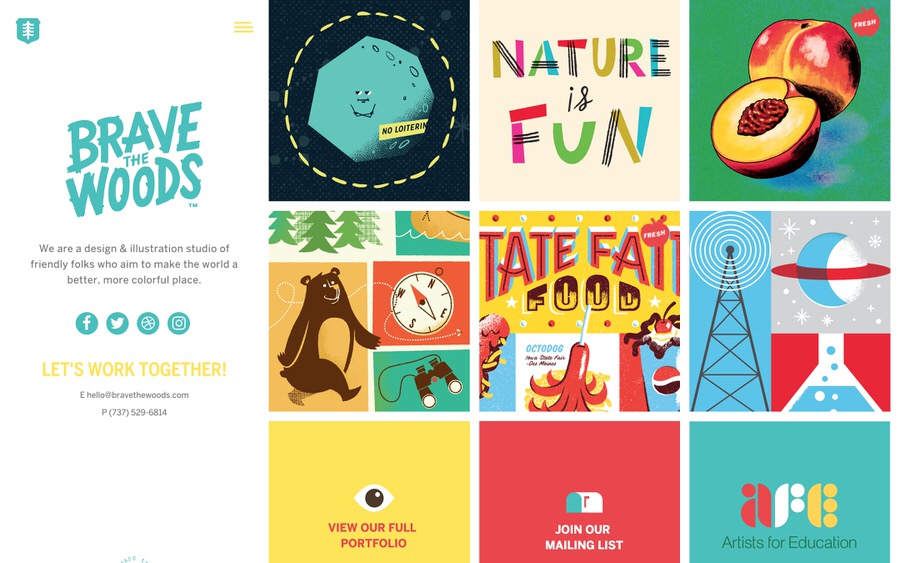 23 great Graphic Designer portfolio examples for inspiration | Colormelon