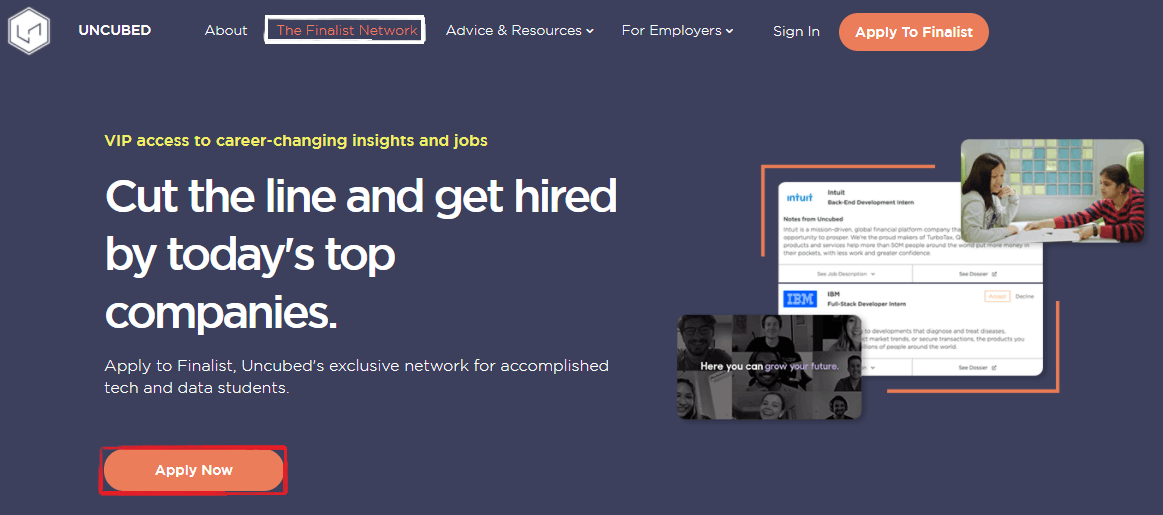 Uncubed - Search for a Job