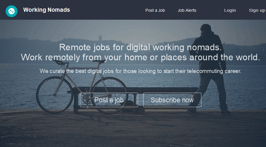 Working Nomads - Find Jobs Online