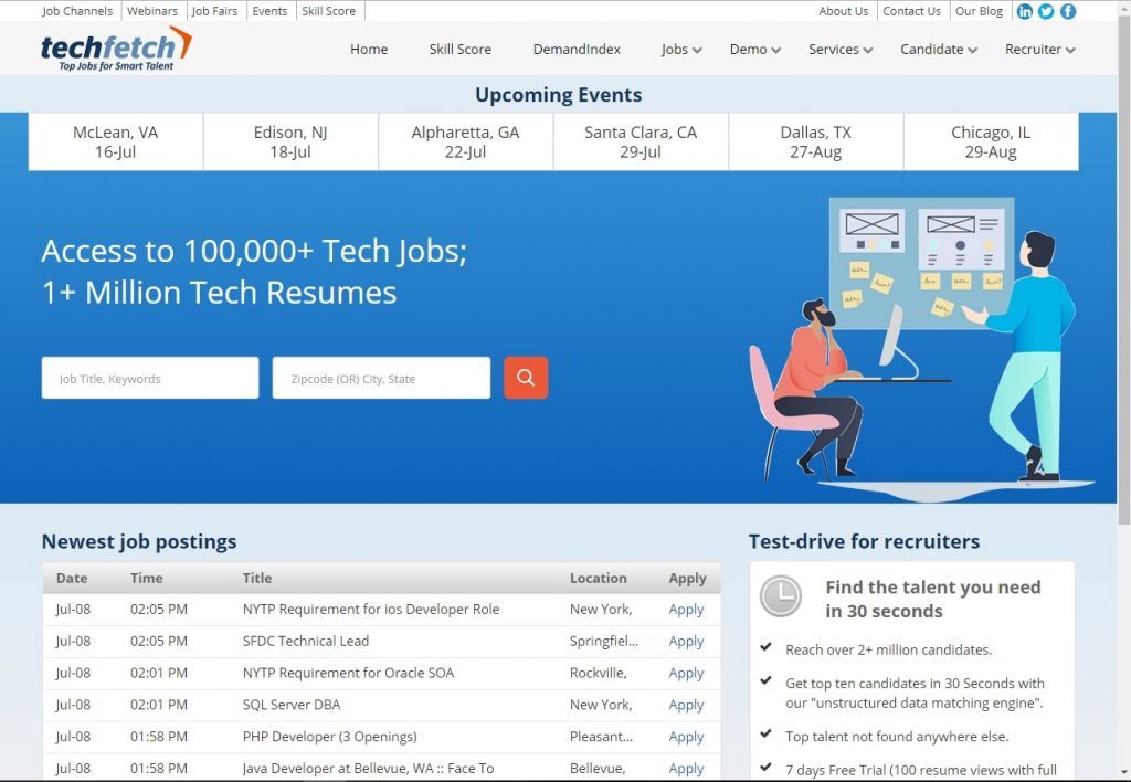 TechFetch Jobs - How to Find Jobs Online