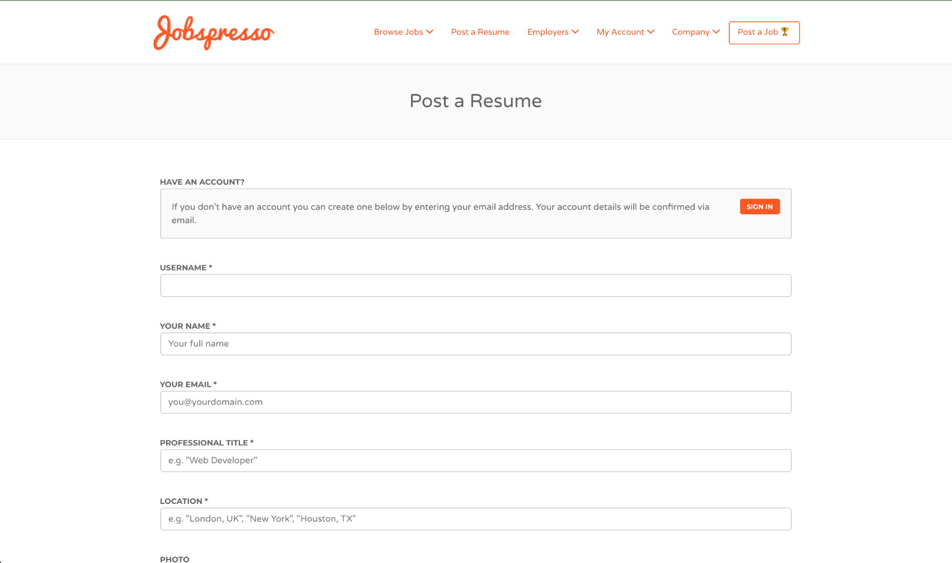 Jobspresso - Look for Online Jobs