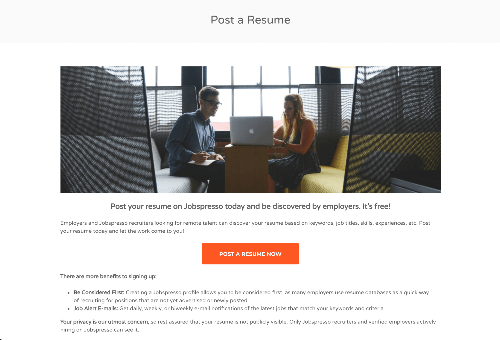 Jobspresso - Look for Online Jobs