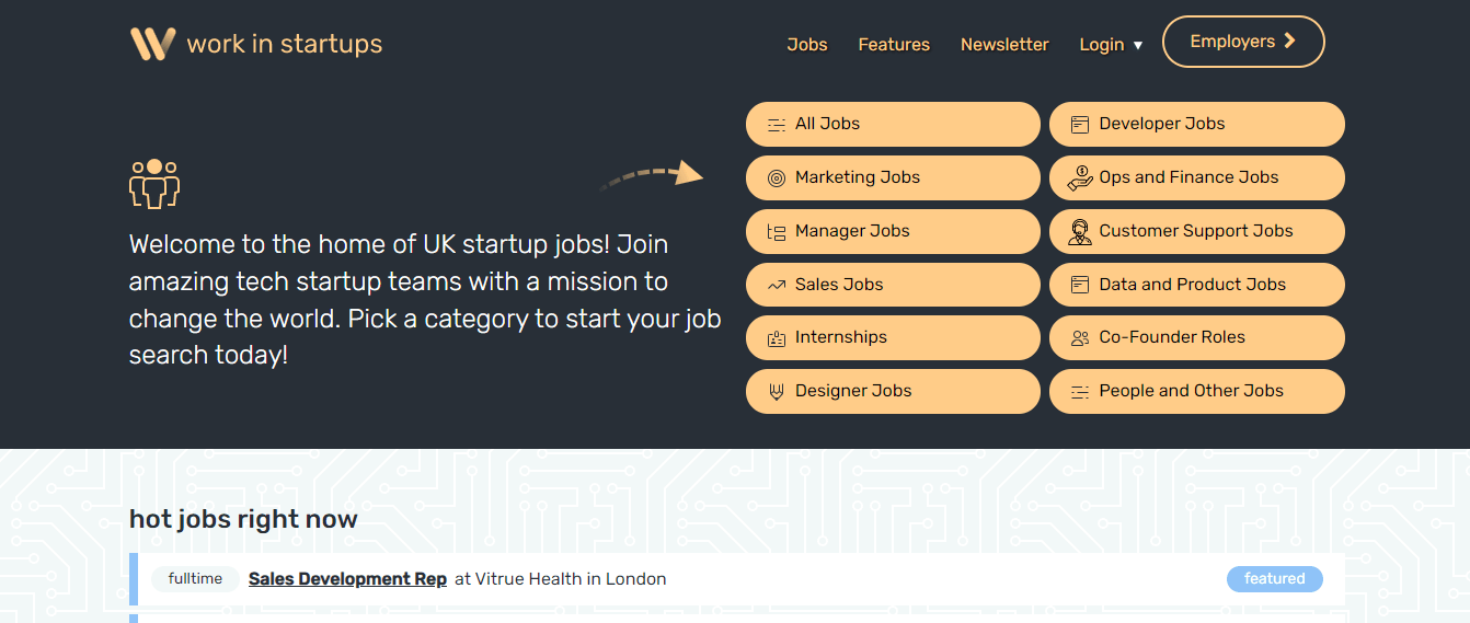 Work in Startups - Look for Startup Jobs Online