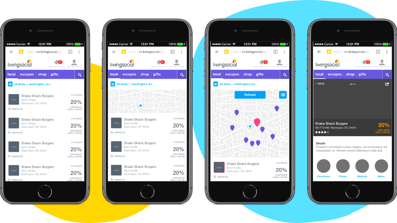 Ofertas do LivingSocial em restaurantes